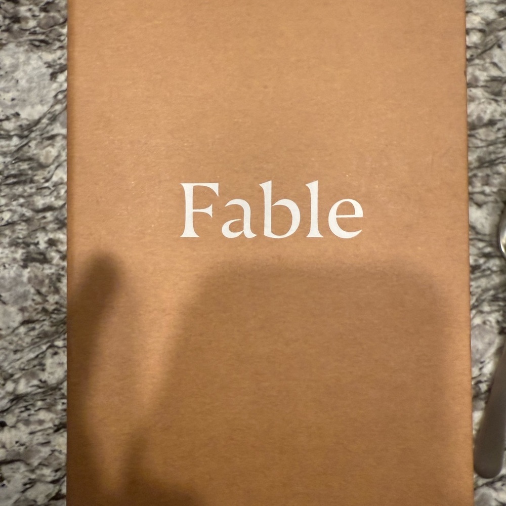 NIB Fable Matte Silver Flatware Set 10pcs - Picture 7 of 12